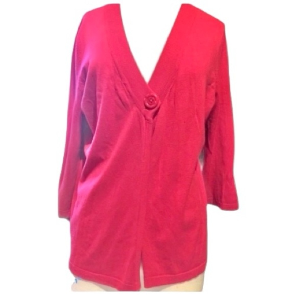 CABLE & GAUGE CARDIGAN - Picture 1 of 5